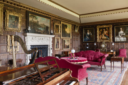 The Saloon, The Vyne, Hampshire.