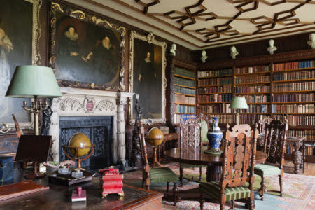 The Library, The Vyne, Hampshire.