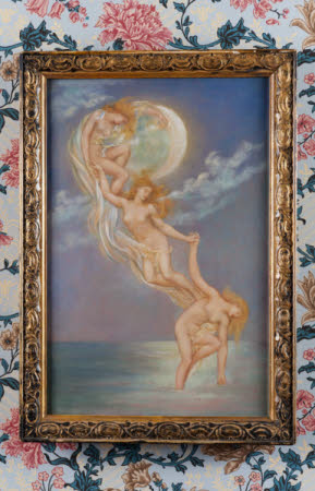 Moonbeams Dipping into the Sea by Evelyn de Morgan (1850/5-1919) - National Trust Images