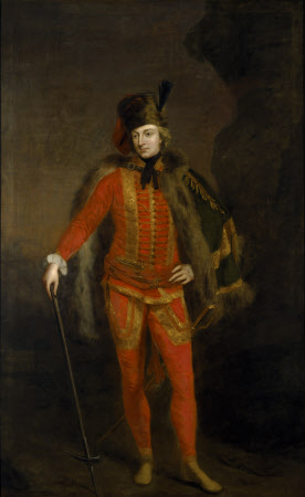 WILLIAM WINDHAM II (1717-1761) by John Shackleton from the Staircase at Felbrigg Hall, Norfolk