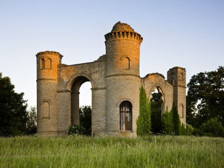 Dunstall Castle at Croome Park, Croome D'Abitot, Worcestershire