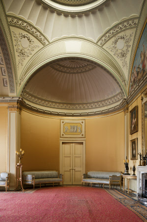 The Yellow Drawing Room at Wimpole Hall, Cambridgeshire.