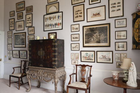The Print Room at Wimpole Hall, Cambridgeshire.