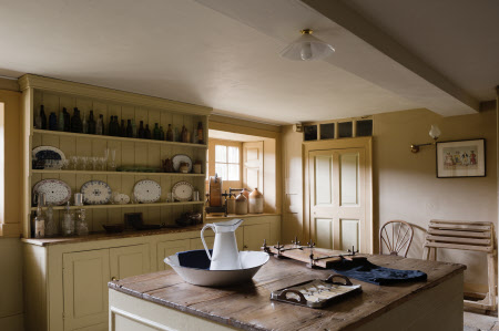 The Butler's Pantry at Wimpole Hall, Cambridgeshire.